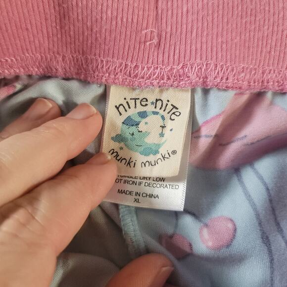 Munki Munki- 2 piece pajama pants- Flamingos and Baby Yoda- size XL - Picture 9 of 13